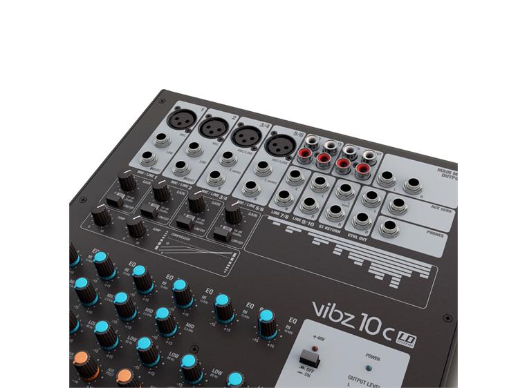 LD Systems VIBZ 10 C 10 ch. Mixing Console with Compressor